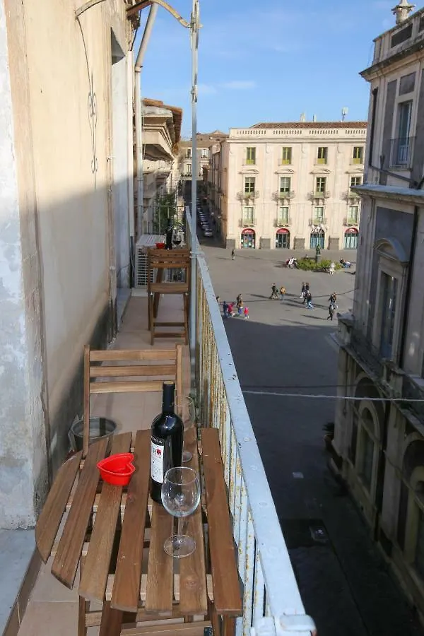 Sicily Wonderful Piazza Universita' Villa Catania Italy