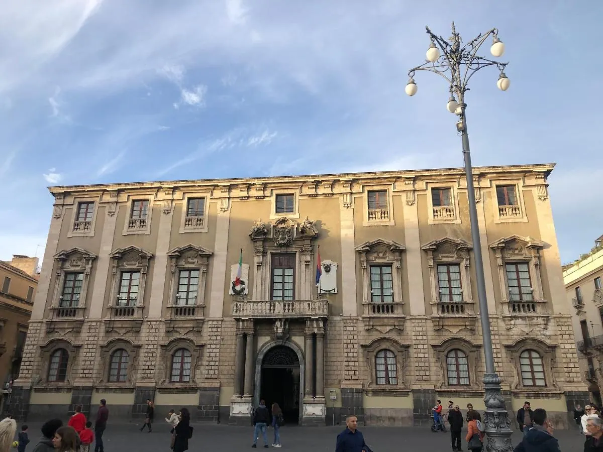 Sicily Wonderful Piazza Universita' Villa Catania Italy